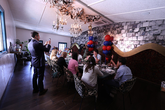 Sophie Barkan's graduation luncheon