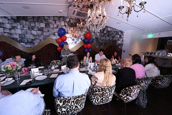 Sophie Barkan's graduation luncheon