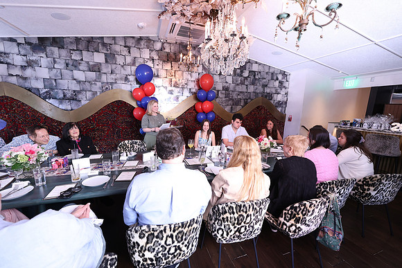 Sophie Barkan's graduation luncheon
