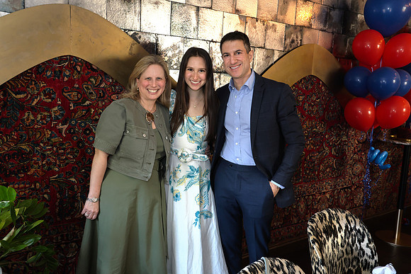 Sophie Barkan's graduation luncheon