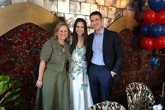 Sophie Barkan's graduation luncheon