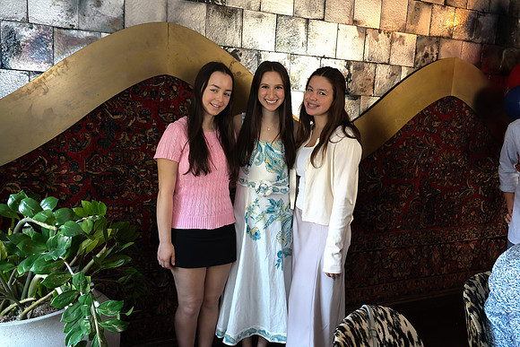 Sophie Barkan's graduation luncheon